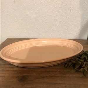 Fiesta Apricot oval serving platter